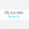 Regulace CO2  0,2-20% (0 až 65 °C)  dekontaminace možná