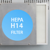 H14 HEPA filtr  99,995%