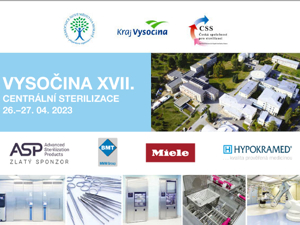 Mezinárodní kongres VYSOČINA XVII. CENTRÁLNÍ STERILIZACE - pozvánka